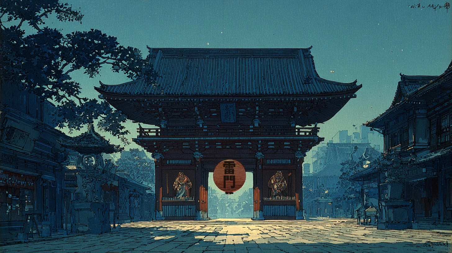 Asakusa, Tokyo: Sensō-ji Was Founded in 628 — But You Need to Arrive Before 8 AM to Actually See It